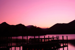 Dawn, Friars Crag on Derwentwater, Keswick