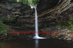 Hardraw Force waterfall, River Ure, Wensleydale