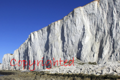 White Limestone Chalk Cliffs, Beachy Head