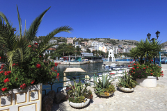 The fishermans harbour, Saranda Town, Albania