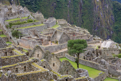 Buildings in the Eastern Urban Sector of Machu Picchu